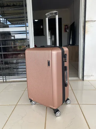 Malas de viagem 23Kg grande cor Rosê