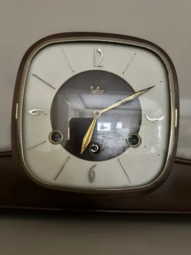 Relógio de Mesa Antigo Silco