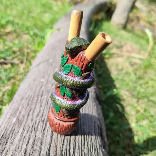 Kuripe com Porta Rapé Personalizados