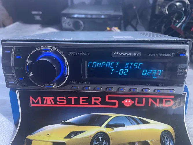 Cd rádio pioneer deh-4900ib com bluetooth interno lindo aparelho 