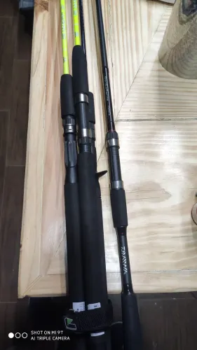 Varas de pesca esportiva