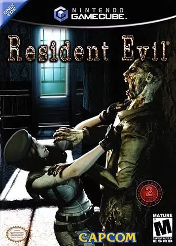 Resident Evil Remake de Nintendo GameCube original.
