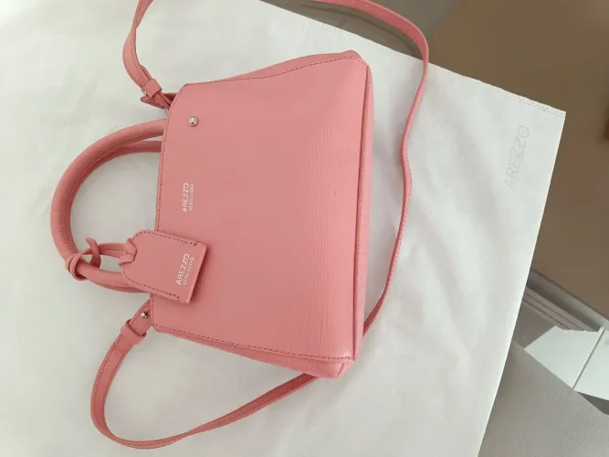 Bolsa Arezzo original couro legítimo 