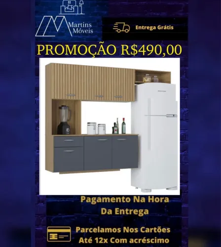 GRANDE PROMOÇÃO COZINHA ISIS 1.80 ENTREGA GRATIS ACEITA CARTÃO