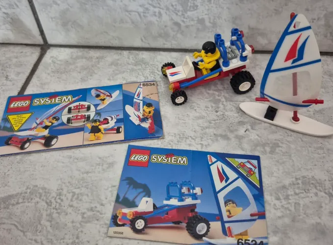 Lego 6534 Beach Bandit - Buggy e Windsurf