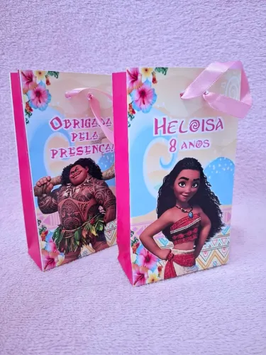Moana lembrancinha personalizada pra festa de aniversário 