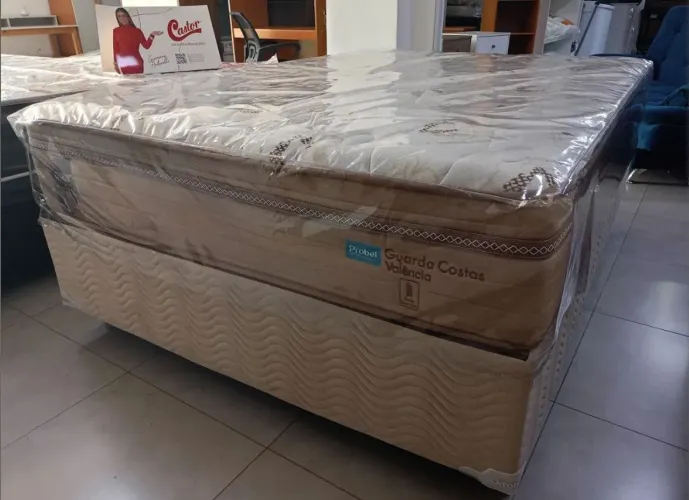 Cama Box Probel Valencia 138x188 casal padrão 