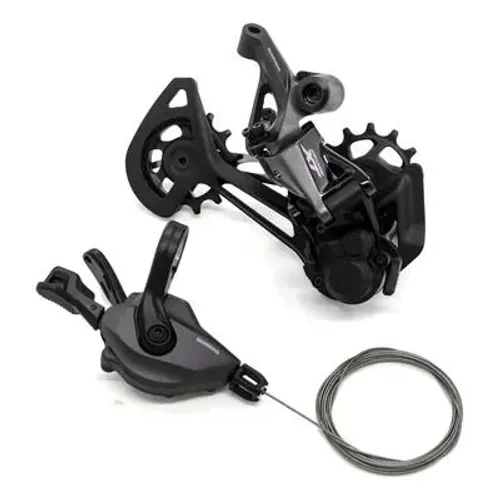 Câmbio e passador Shimano de deore xt 12v 