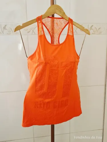 Regata Fitness Alto Giro Nova com Etiqueta
