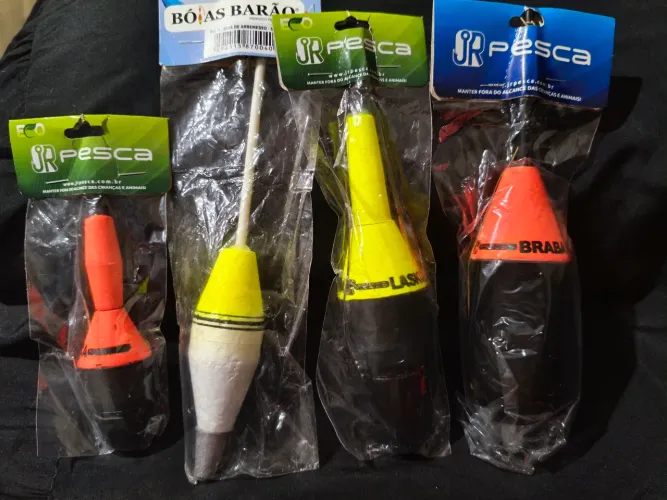 Lote de boias para pesca 