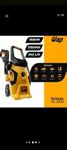 Máquina Wap de Alta Pressão, usei apenas 5 vezes.