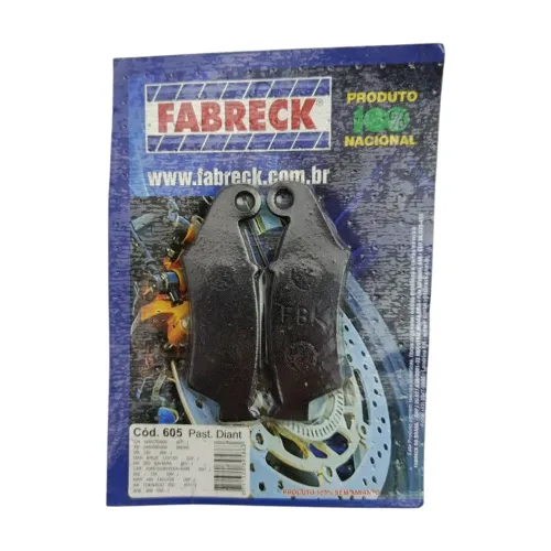 Jogo Pastilha de Freio Diant. Fabreck Honda XRE 300 87-15 