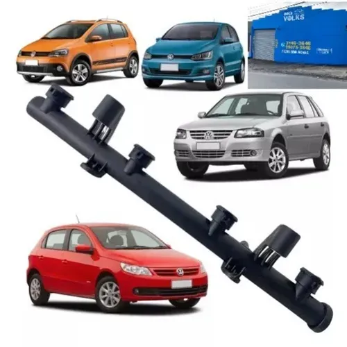 Flauta para bico injetor original para Gol  G4, Fox,  Gol G5 e  Voyage 2003 a 2013 
