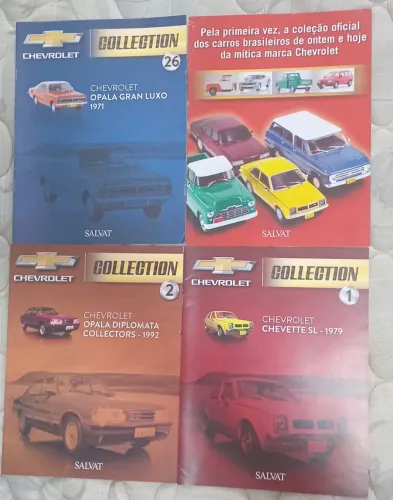 Revista Chevrolet Collection, somente os fascículos, valor pelo total