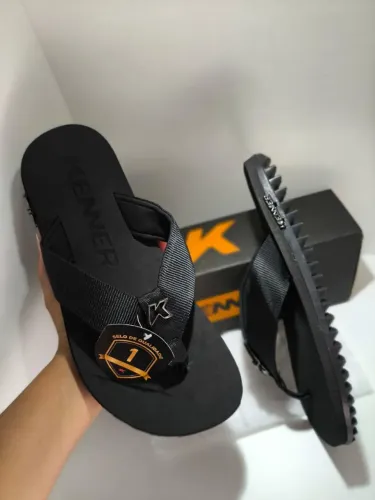Chinelo Kenner linha premium Preto