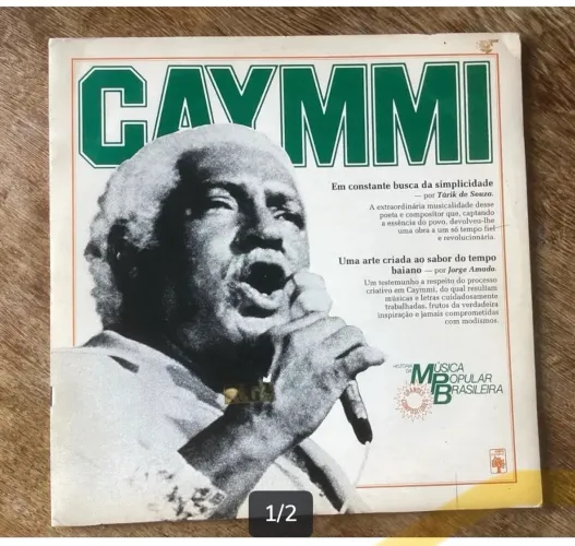 Disco Vinil Caymmi - História da Música Popular Brasileira