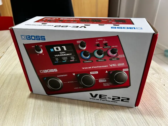 Pedaleira vocal Boss VE-22 Vocal Performer