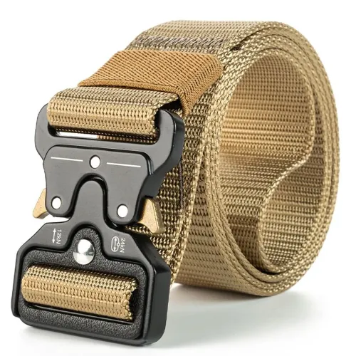 Cinto Tático Militar com Fivela de Metal Resistente