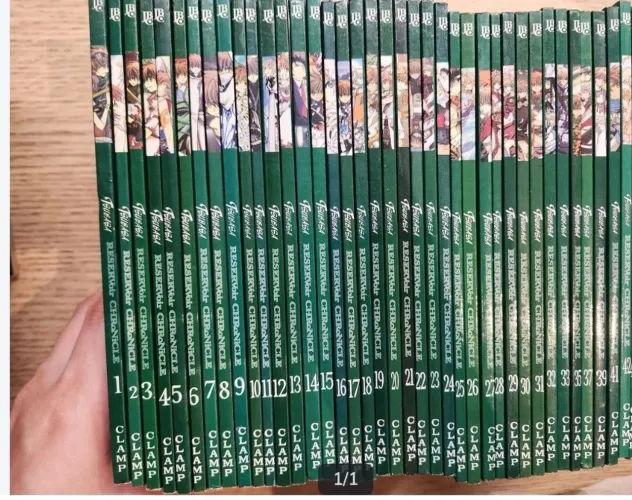 Mangá Tsubasa Reservoir Chronicle - vol. 1 ao 33, 35, 37, 39, 41, 42