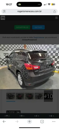 Peças mitsubishi asx 