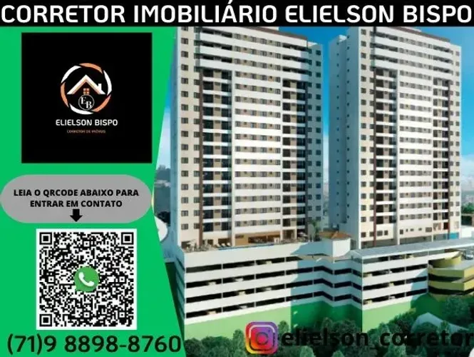 Apartamento. 2/4 com suíte e varanda - Pernambués