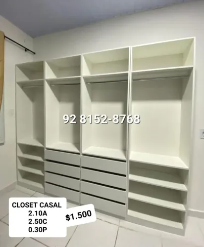 Closet a pronta entrega