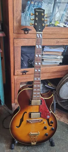 Guitarra giannini gl136 raríssima sem uso