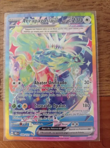 Carta Pokémon Terapagos ex - 169/131
