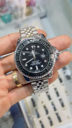 Relógio Rolex em Aço Primeira Linha com Garantia.