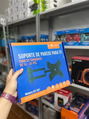 SUPORTE DE TV ARTICULADO, 10 ATE 55 POLEGADAS