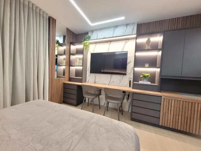 Flat Mobiliado no Condomínio Blend SmartStyle