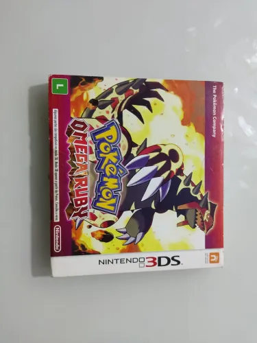 Jogo 3ds Pokémon omega rubi