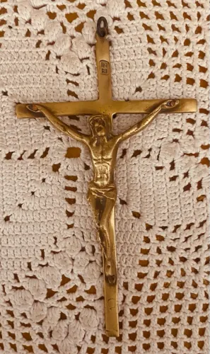 Crucifixo de bronze