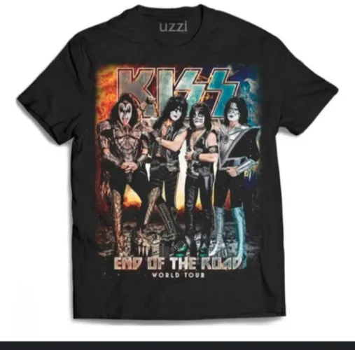 Kiss camiseta 