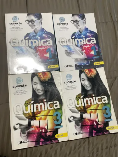 Livros Química - Coleção Conecte Live 