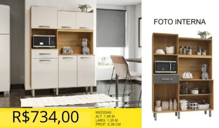 KIT DE COZINHA A PRONTA-ENTREGA 