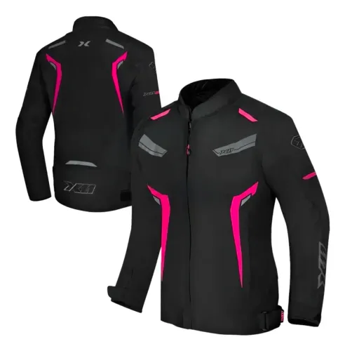 Jaqueta Feminina X11 ONE SPORT Motoqueira Impermeável 