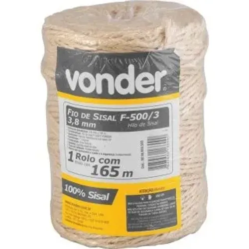 Fio De Sisal, F-500/3  Vonder