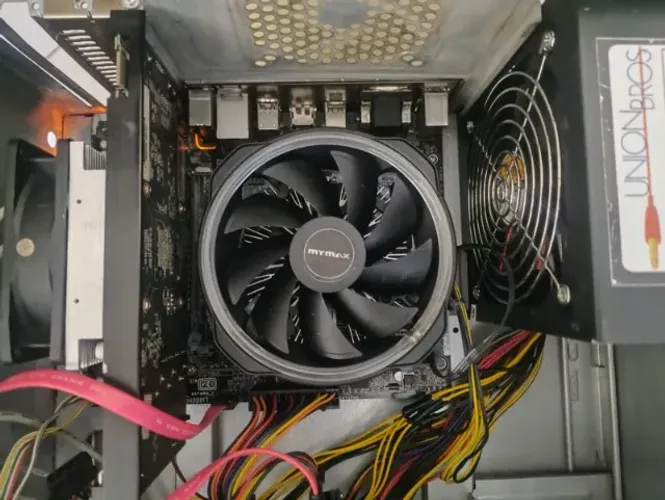 Kit Placa mãe processador e placa de video