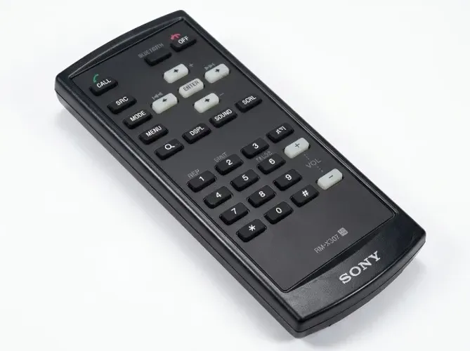 Controle Remoto Som Automotivo Sony RM-X307 Original c/ Bluetooth (Ótimo Estado!)