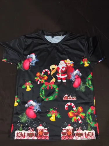 Camiseta Natalina tamanho L