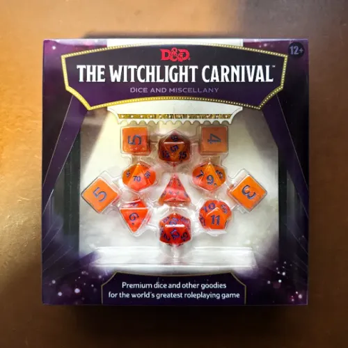 The Witchlight Carnival Dice & Miscellany (Feywild Adventure D&d): Dice and Miscellany