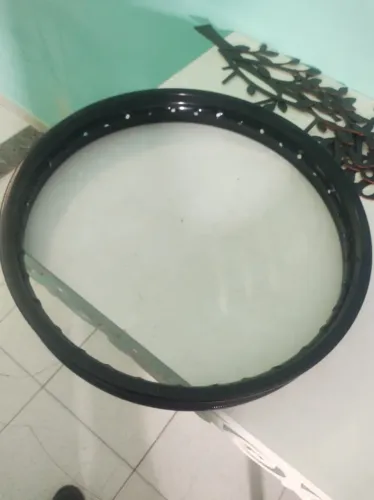 Lamina de fan 125 preta nova