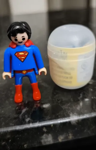 Super Homem DC Kinder Ovo Playmobil