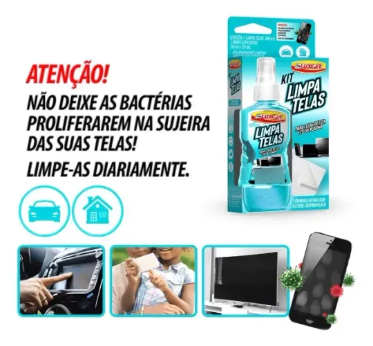 Kit Limpa Telas