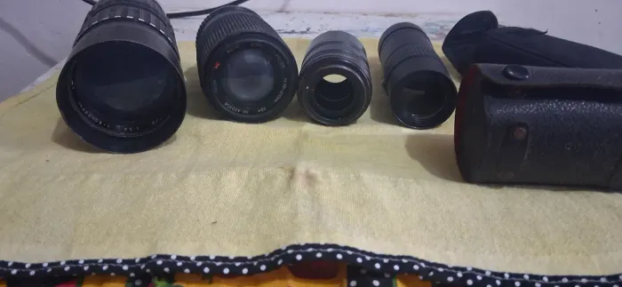 Lentes de câmera 