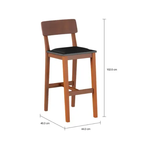 3 x Cadeira + Mesa alta / Banco Alto Tango - para bancada e bistro