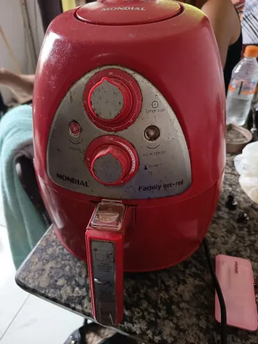 Air Fryer Mundial Vermelha