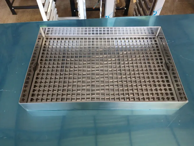 Escorredor de Frituras Inox 60x40cm Profissional