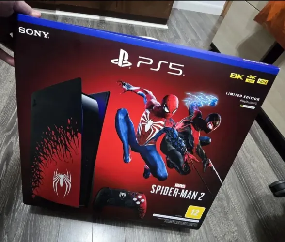 Ps5 Edição Spiderman 2 Desbloqueado Somente Retirada em Campinas 
